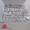 Wall Sticker English Alphabet Acrylic Mirrior 3d Sticker Decoration Wedding love letters Decorative Alphabet