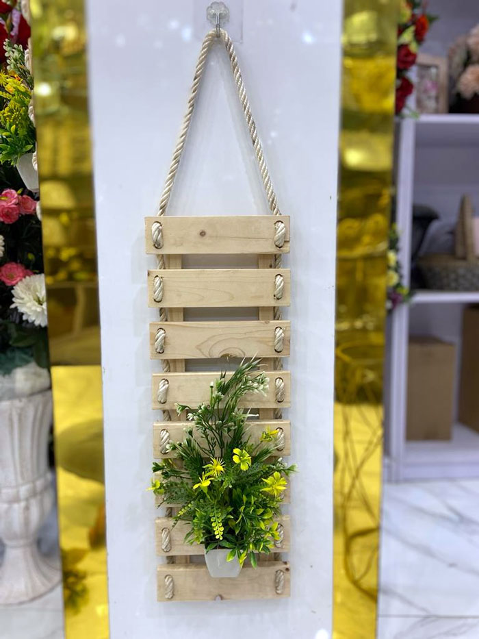 Wood Wall Mounted Plant Indoor Garden For Living Room Kitchen Decoration