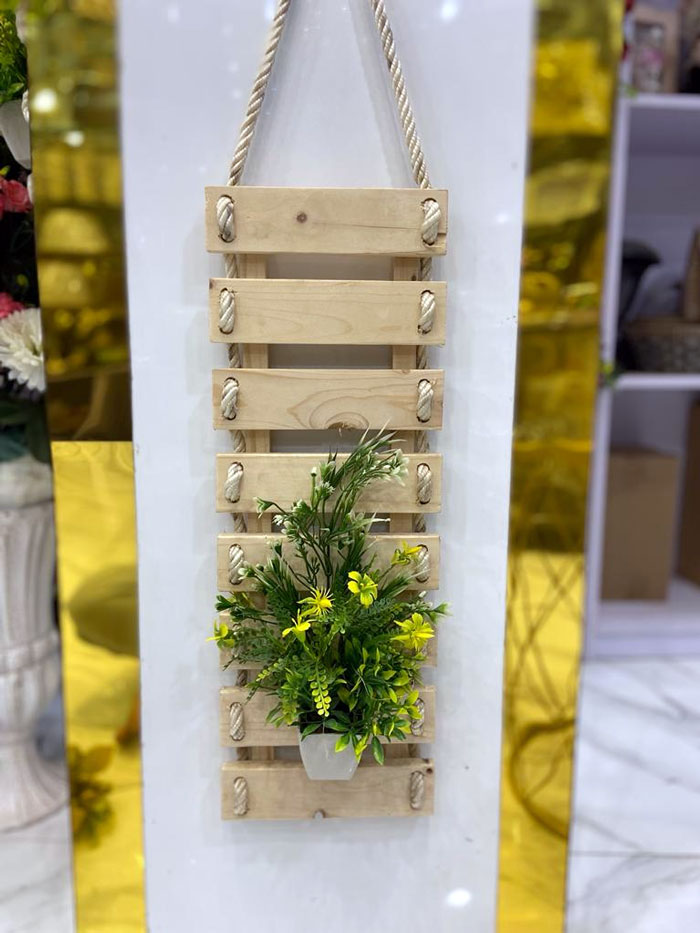 Wood Wall Mounted Plant Indoor Garden For Living Room Kitchen Decoration