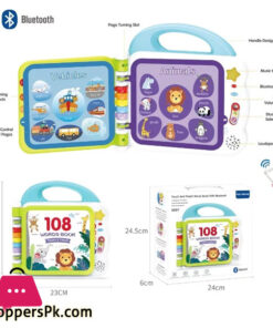 Touch and Learn 108 Words Book with Bluetooth Kids Learning Books Music Sound