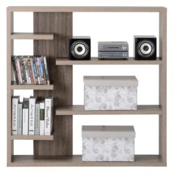 Homestar 6 Shelf Storage Bookcase