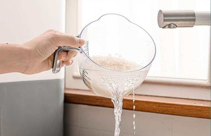 12Kg Rice Dispenser Storage - Blue