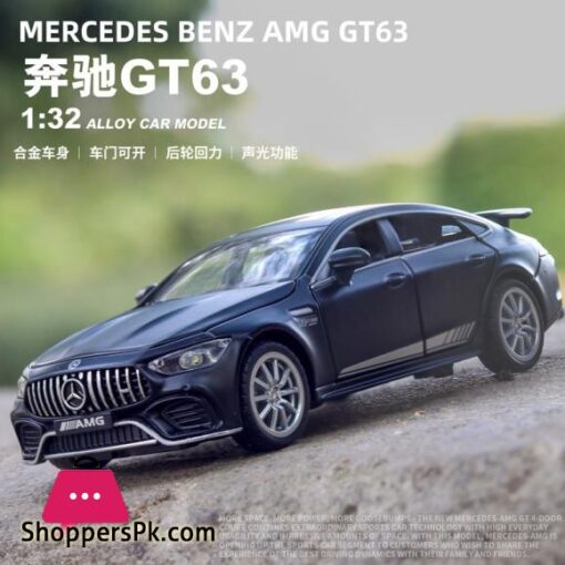 132 Mercedes BENZ AMG GT63 Diecasts Car Toy Vehicles Metal Car 6 Doors Open Model Car Sound Light Fast Furious Car Toys For Children Gift