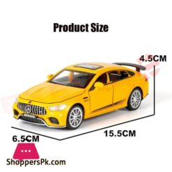 132 Mercedes Benz Amg Gt63 Diecasts Car Toy Vehicles Metal Car 6 Doors Open Model Car Sound Light Fast Furious Car Toys For Children Gift