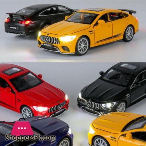 132 Mercedes BENZ AMG GT63 Diecasts Car Toy Vehicles Metal Car 6 Doors Open Model Car Sound Light Fast Furious Car Toys For Children Gift