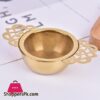 1Pcs Stainless Steel Tea Strainer Easy Clean Loose Leaf Traditional Hanging Herbal Double Ear Infuser Filter Reusabletea Strainers