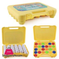 26Pcs Abc Alphabet Matching Eggs Educational Color &Amp; Shape Recognition Sorter Puzzle Skills Study Toys
