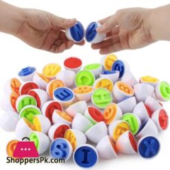 26Pcs Abc Alphabet Matching Eggs Educational Color &Amp; Shape Recognition Sorter Puzzle Skills Study Toys