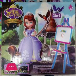 3 In 1 Learning Board White And Black For Kids