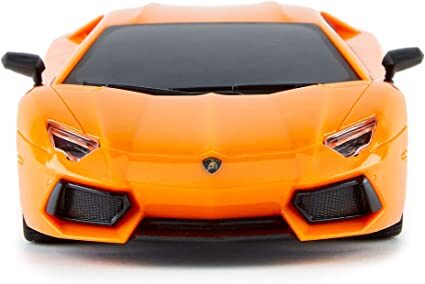 Cmj Rc Cars 124Glbo Lamborghini Aventador Lp700-4 Officially Licensed Remote Control Car 1:24 Scale Working Lights 2.4Ghz