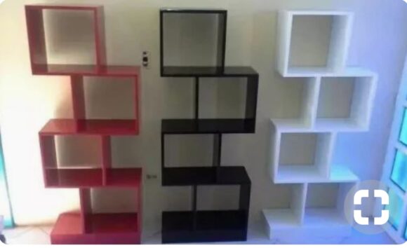 Solid Wood Open Book Shelf