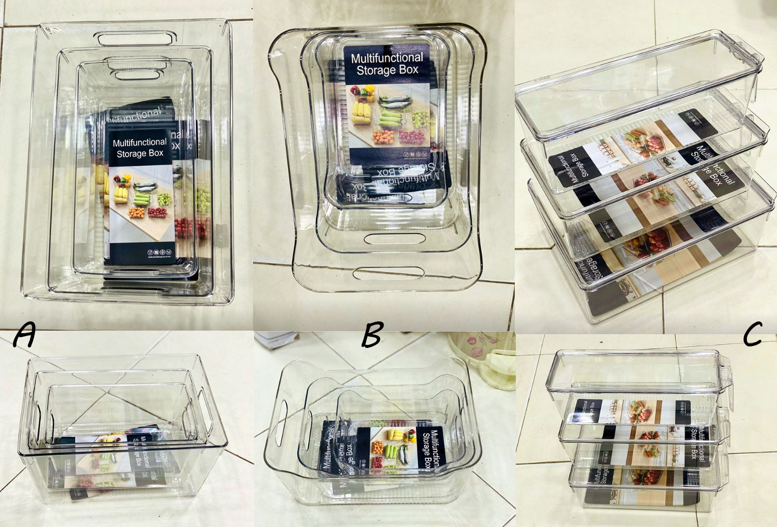 Acrylic Multifunction Storage Box &Amp; Organizers