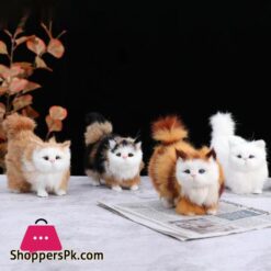 Beautiful Simulation Cat Lightweight Kitty Model Nice Looking Stimulate Touching Cat Dolls Simulation Animalfigurines Miniatures