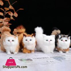 Beautiful Simulation Cat Lightweight Kitty Model Nice Looking Stimulate Touching Cat Dolls Simulation Animalfigurines Miniatures