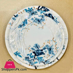 Blue Floral Melamine Dinner Plate Pack Of 6 13 Blue Floral Melamine Dinner Plate Pack Of 6