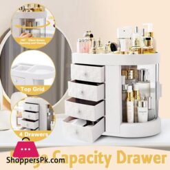 Compact Net Red Dressing Box Transparent Desktop Large Capacity 17 Compact Net Red Dressing Box Transparent Desktop Large Capacity