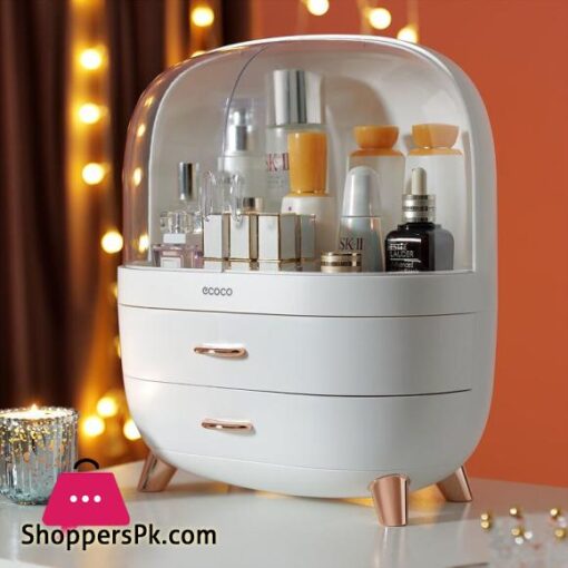Cosmetic Storage Box Makeup Drawer Organizer Jewelry Nail Polish Make Up Container Desktop Storage Case