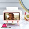 Creative Tissue Box Tv Shape Desktop Finishing With Mobile Phone Holder Storage 2 In 1 Napkin Box Storage Box Organizer 1 Creative Tissue Box Tv Shape Desktop Finishing With Mobile Phone Holder Storage 2 In 1 Napkin Box Storage Box Organizer U2Tissue Boxes