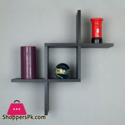 Criss Cross Floating Shelves