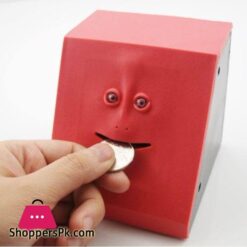 3 Colors Cute Face Bank Sensor Facebank Piggy Bank Alcancia Moneybox Hucha Saving Money Coin Box Creative Gift For Kids Childrenface Bank