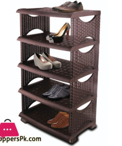 EGEMEN Plastic Rattan Shoe Rack Fresh life Rattan Shoe Rack