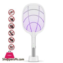 3000V Electric Mosquito Fly Bugs Swatter Zapper Bat Racket Pests Insects Control Killer Repellent USB Rechargeable LED LightingBug Zappers