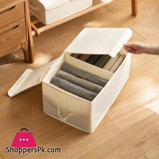 Foldable Drawer Organizer Home Separated Jeans Clothes Storage Box Underwear Bra Socks Panty Storage Boxes Bra Organizer