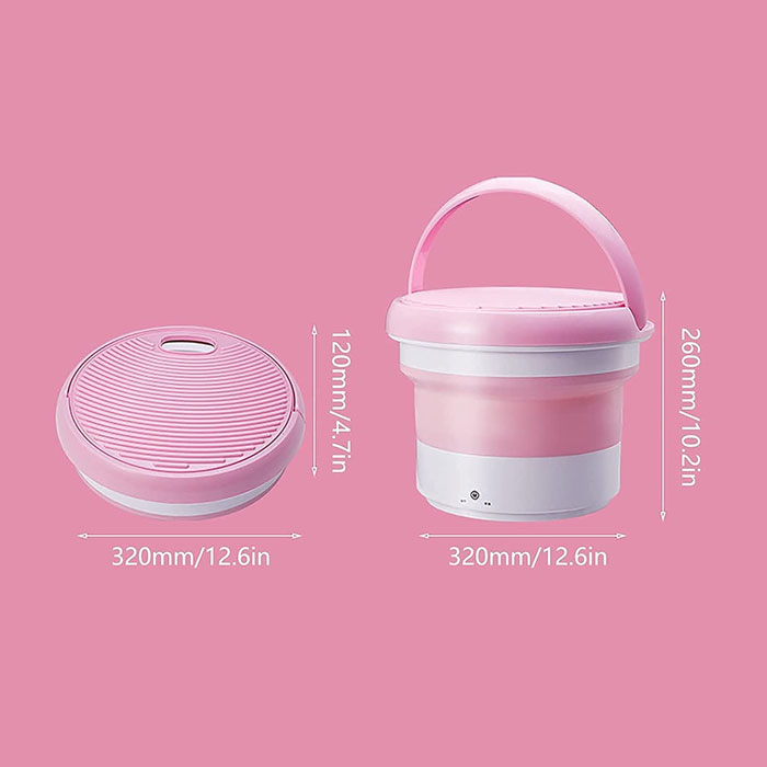 Folding Mini Washing Machine Round