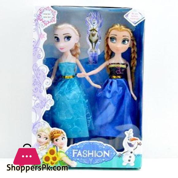 Frozen Dolls 2 Characters set Anna and Elsa