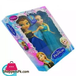Frozen Elsa And Anna Pack Of 2 Rubber Bendable Doll
