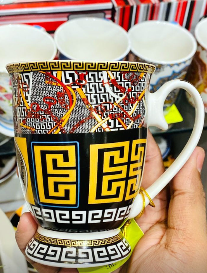 Heritage Versace Mugs Set Of 6