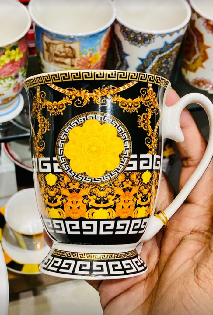 Heritage Versace Mugs Set Of 6