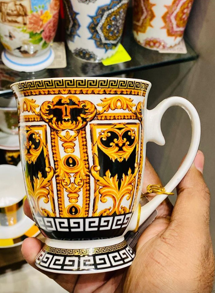 Heritage Versace Mugs Set Of 6