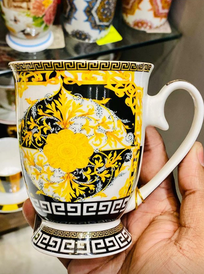 Heritage Versace Mugs Set Of 6
