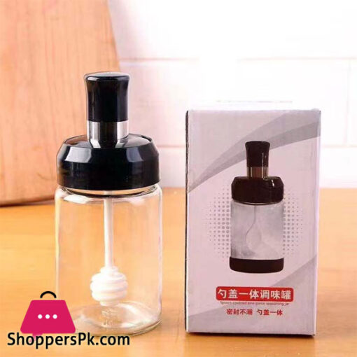 Honey Stick Bottle Kitchen Creative Household Moisture Proof Sealed Glass Jar