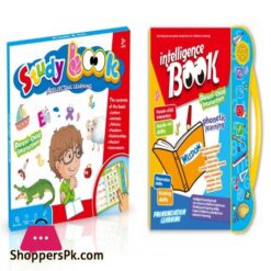 Intelligence Study Book For Kids E Book For Kids Child Early Learning Intelligent Book Intellectual Learning Electronic Sound Teaching Aid Toddlers English Learning Book