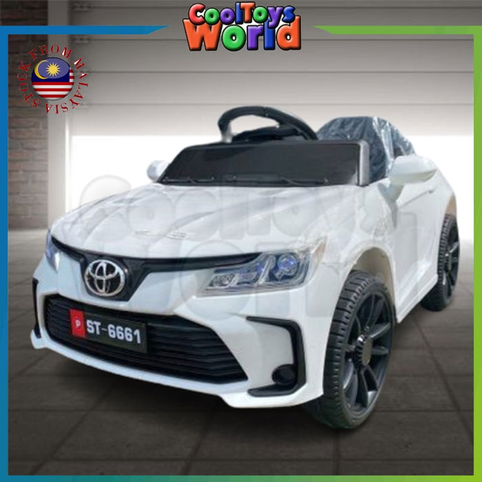 Kids Ride On Car Electric Toyota Corolla Altis Parent Remote Control &Amp; Mp3 Electric Ride On Car For 2 -8 Years Kids