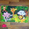 Kids Room Door Mat Anti-Skid Non-Slip Comfortable Ambesonne Animal Door Mat for Home