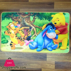 Kids Room Door Mat Anti-Skid Non-Slip Comfortable Winnie The Pooh Door Mat for Home