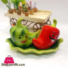 Mr &Amp; Mrs Chilli Salt And Pepper Set With Tray