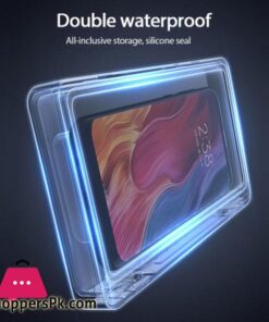 Magic Wall Mounted Phone Case Waterproof Phone Holder Bathroom Toilet Tablet Or Phone Holder Self Adhesive Shower Accessoriesstorage Bags