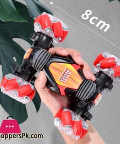 Mini Watch Gesture Sensor Remote Control Twisting Car Drifting Stunt Car 360deformation Climbing Car Childrens Electric Toy