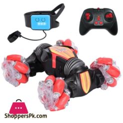 Mini Watch Gesture Sensor Remote Control Twisting Car Drifting Stunt Car 360Deformation Climbing Car Childrens Electric Toy