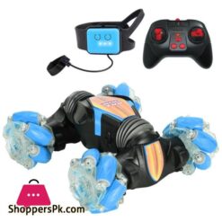Mini Watch Gesture Sensor Remote Control Twisting Car Drifting Stunt Car 360Deformation Climbing Car Childrens Electric Toy