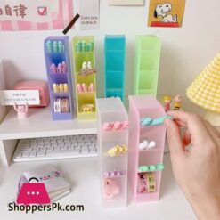 New Desk Pen Holder Pencil Makeup Storage Box Desktop Organizer School Office Stationery
