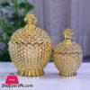 Pineapple Storage Tank Glass Jar Creative Candy Jar