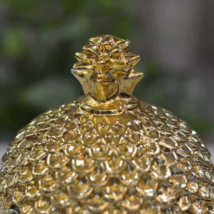 Pineapple Storage Tank Glass Jar Creative Candy Jar