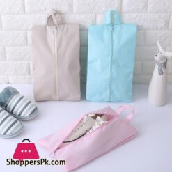 1Pcs Portable Waterproof Travel Shoe Storage Bag Polyester Zippers Dustproof Covers Shoes Organizer Hand held Storage BagsTravel Accessories