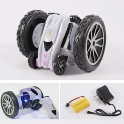 Remote Control Stunt Car Toys 4Ch Rc Car With Light (10263206)