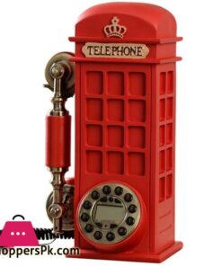 Retro Landline Phone Fashion Creative Personalized And Cute Cartoon Wireless Card Home Old Fashioned Antique Telephonedecorative Telephones